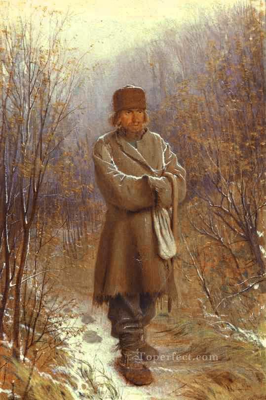 Meditator Democratic Ivan Kramskoi Oil Paintings